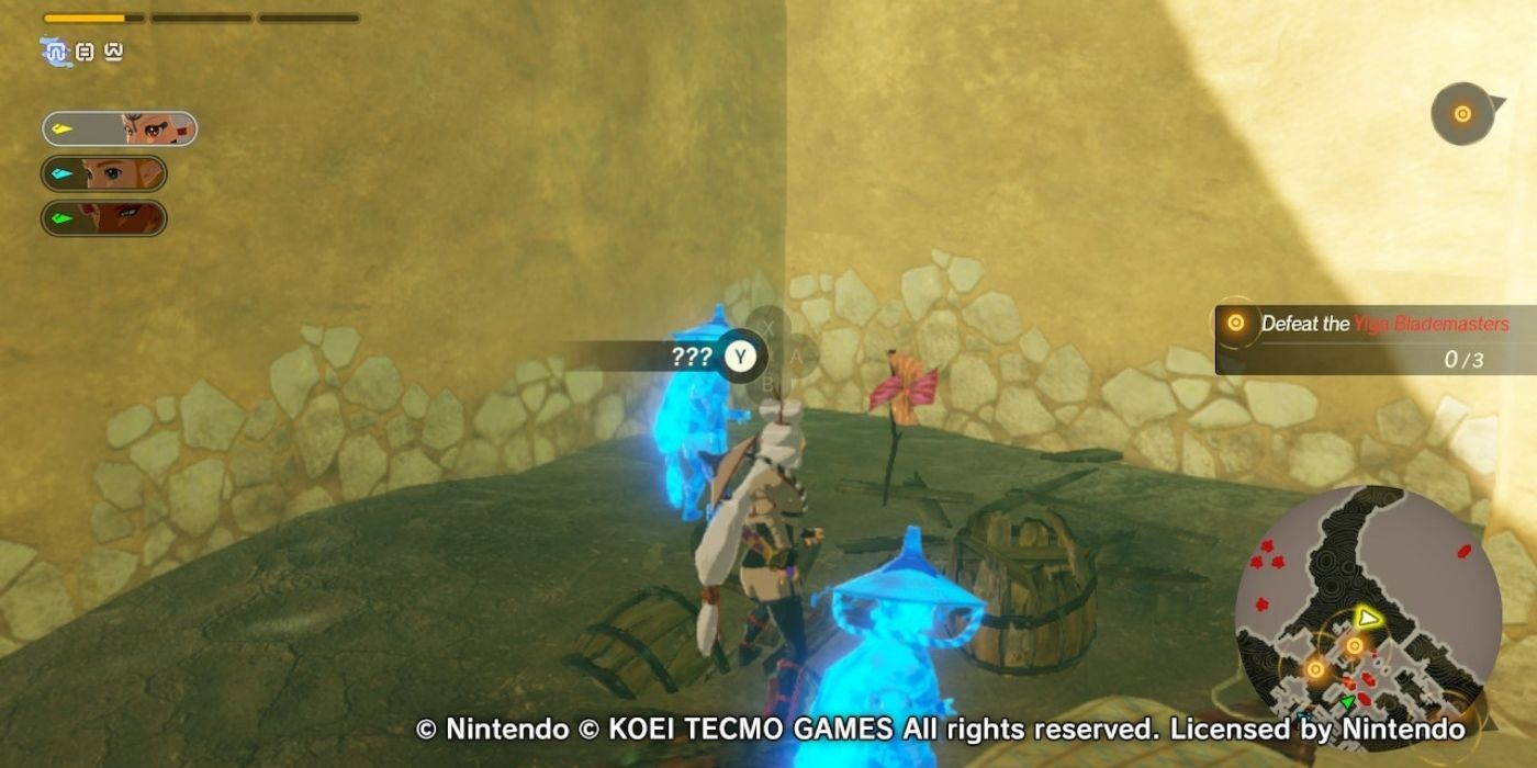 Hyrule Warriors Age of Calamity - Northern Gerudo Town Korok Seed Location