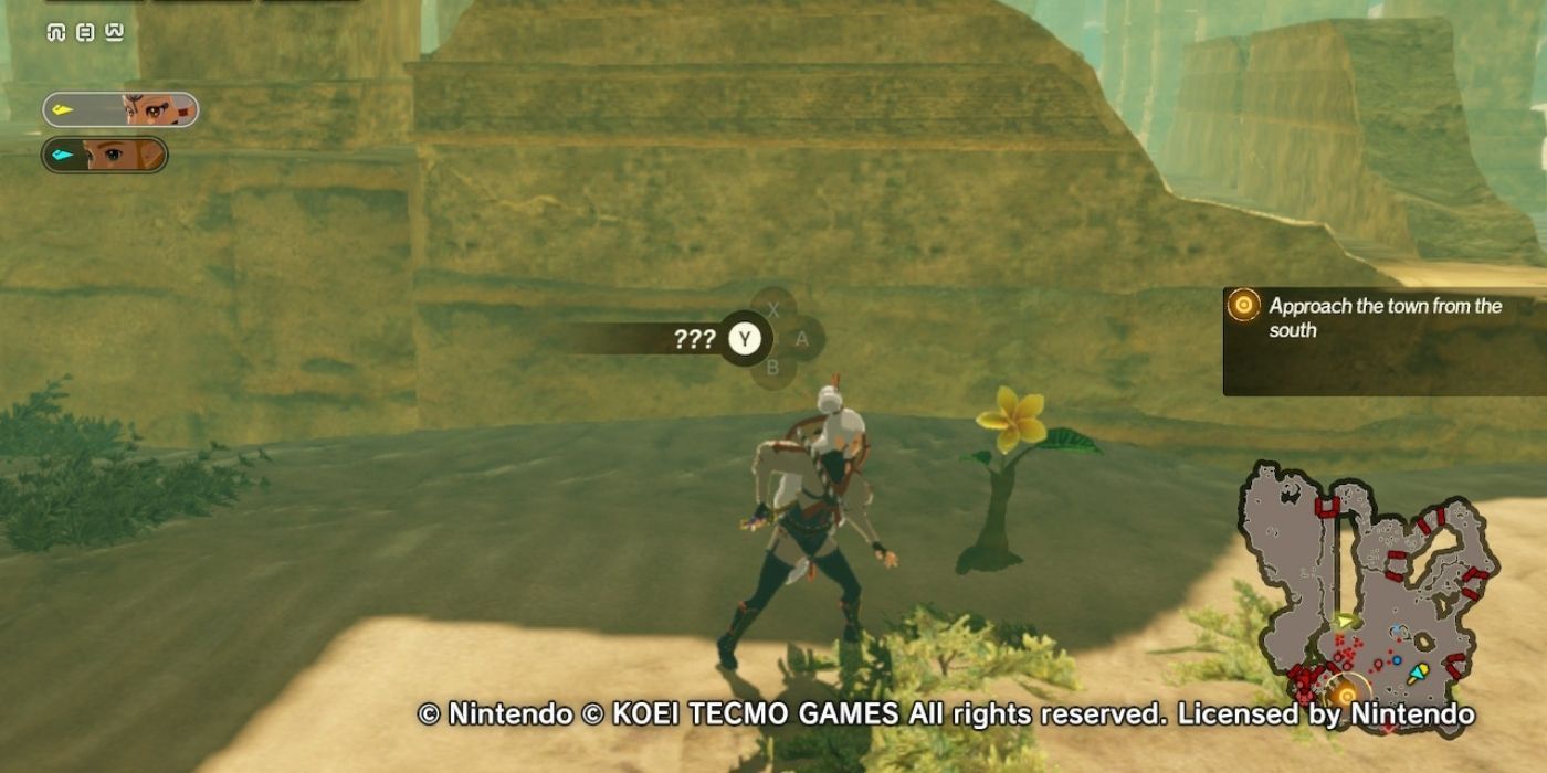 Hyrule Warriors Age of Calamity - Northern Ruins Korok Seed Location