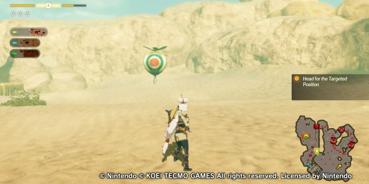 Hyrule Warriors Age of Calamity - Ruins Alleyway Korok Seed Location