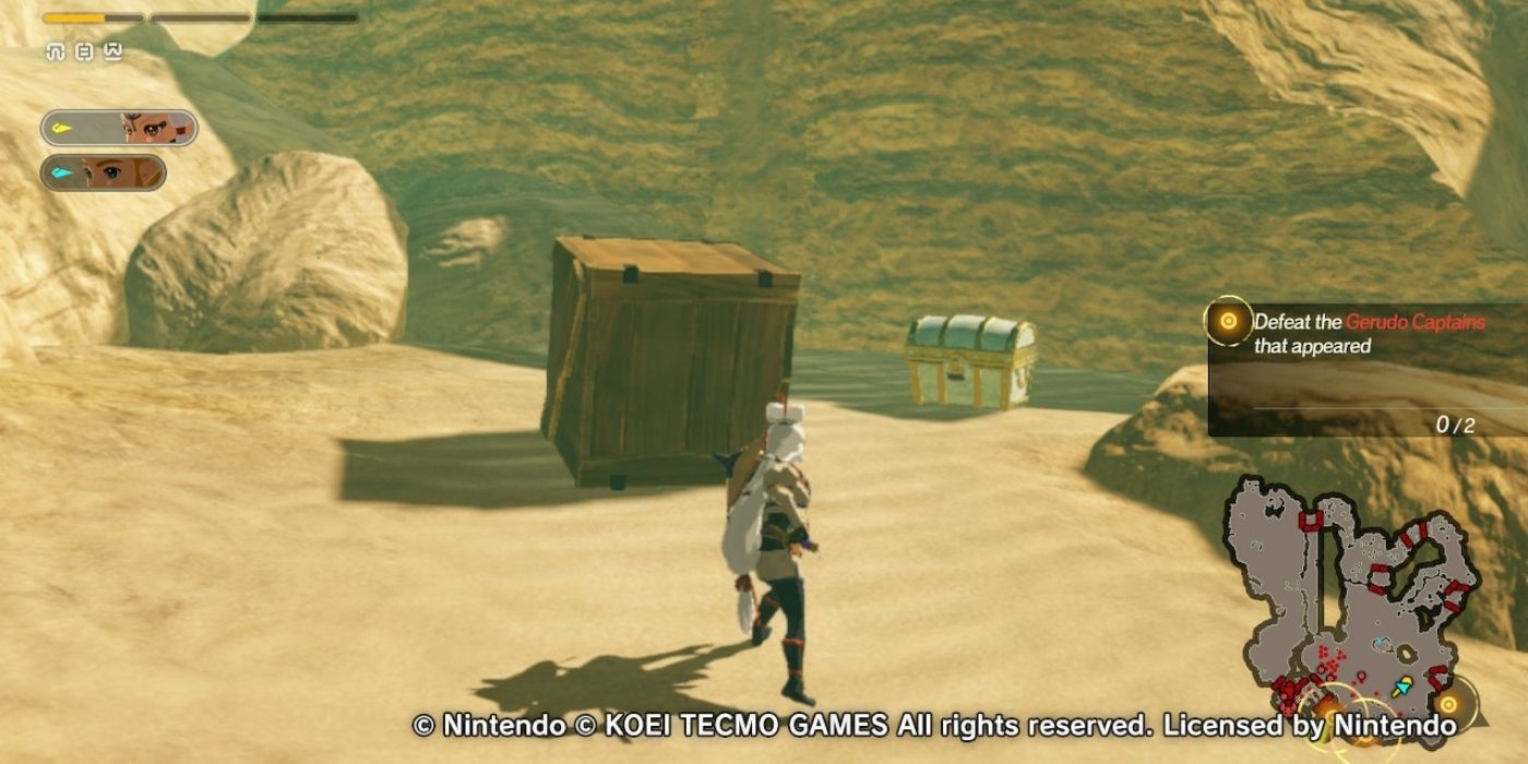 Hyrule Warriors Age of Calamity - Southern Wall Korok Seed Location