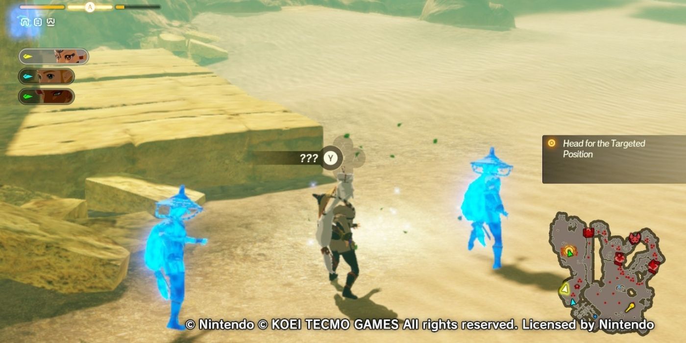 Hyrule Warriors Age of Calamity - Western Ruins Korok Seed Location