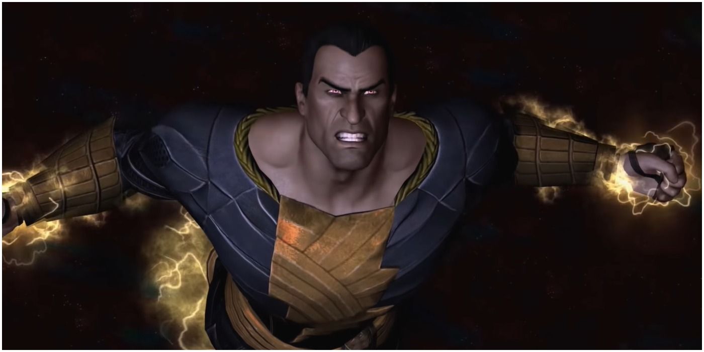 Injustice Gods Among Us - Black Adam Diving