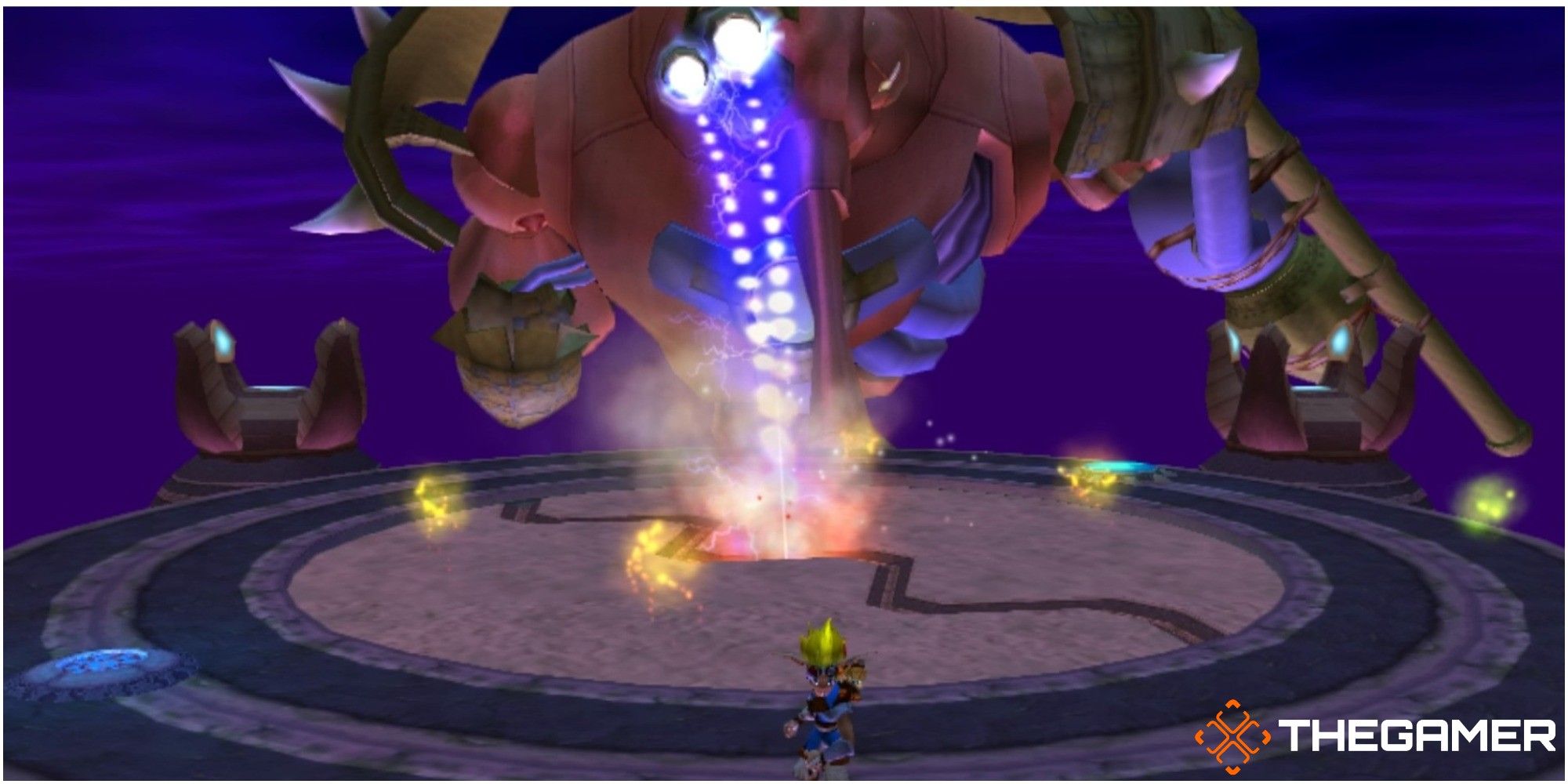 Jak And Daxter Precursor Legacy Gol And Maia Precursor Robot First Stage Silo Opening