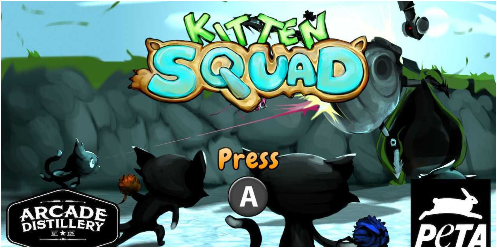 Kitten Squad Title Screen