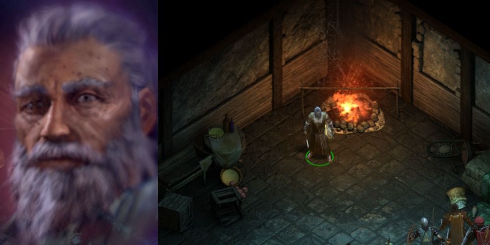 Pillars of Eternity Maerwald portrait and in game