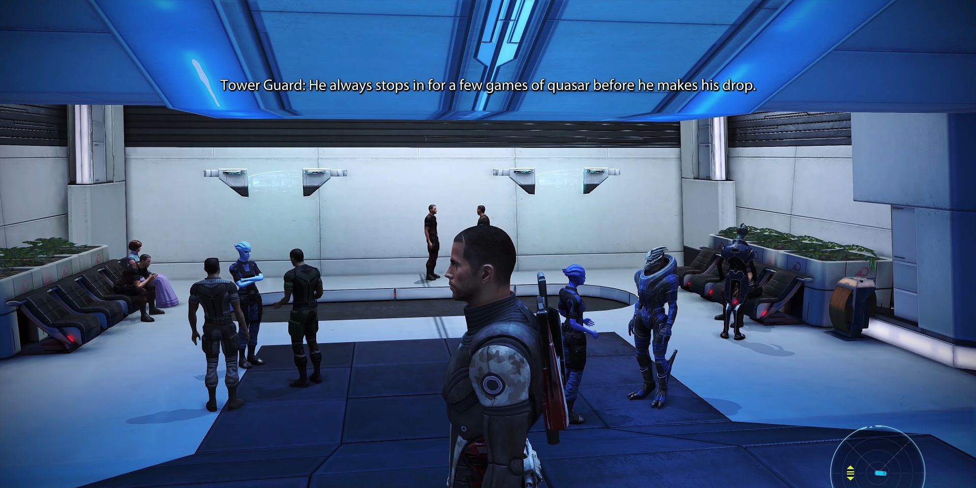 Mass Effect Legendary Edition - The Citadel seems to perfectly fit the way dominant species live