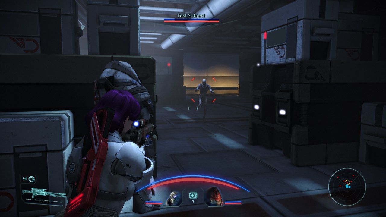 Mass Effect Shepard and Test Subject