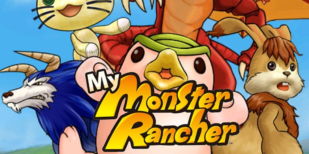 A Monster Rancher Title Screen