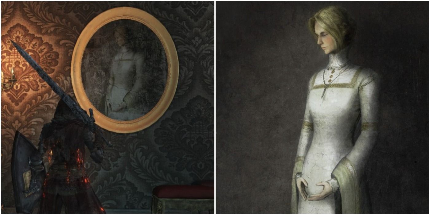 Nashandra's Portraint in Irithyll