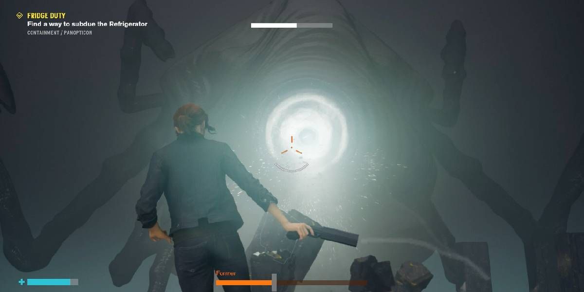 The Former Boss Fight in control