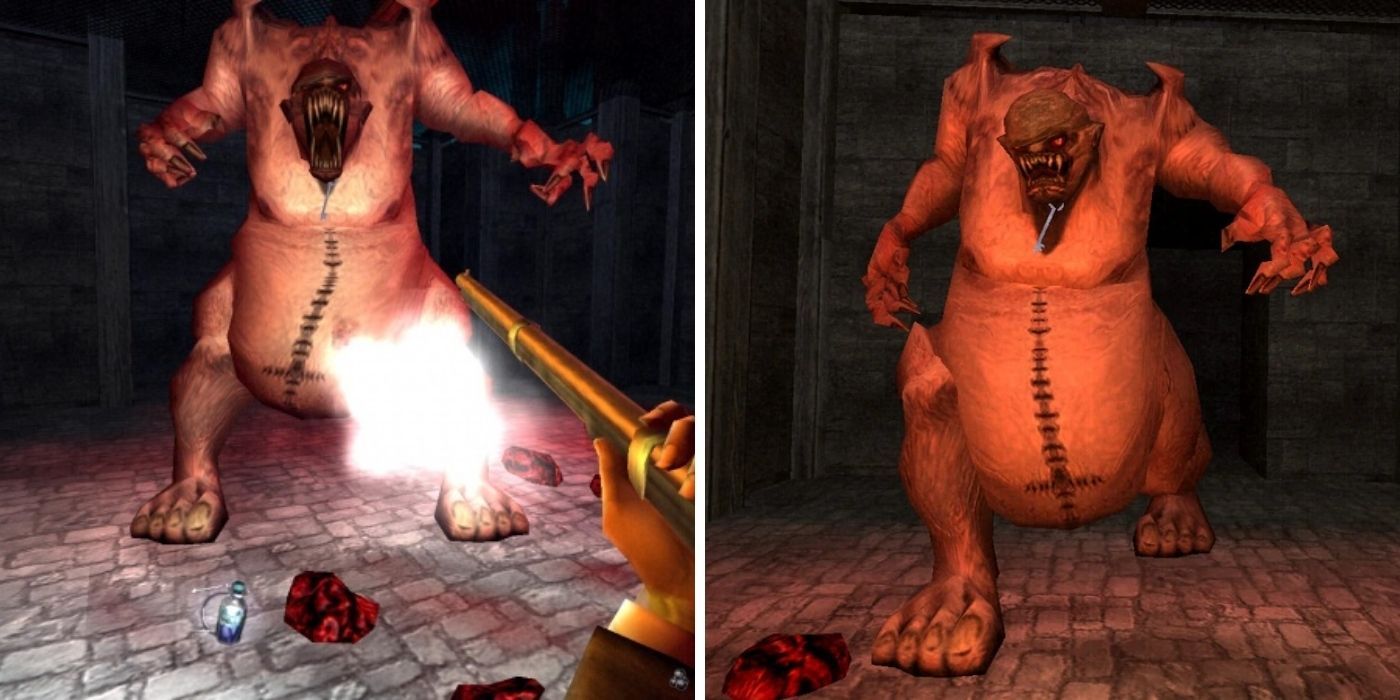 Nosferatu The Wrath Of Malachi Foul Beast Vampire Coming Towards The Player In A Small Pit