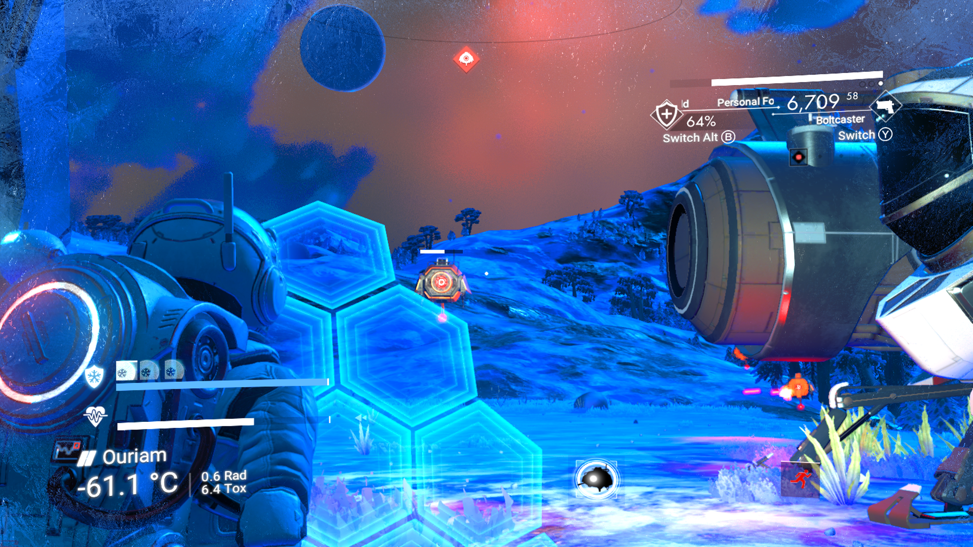 the personal forcefield in no man's sky