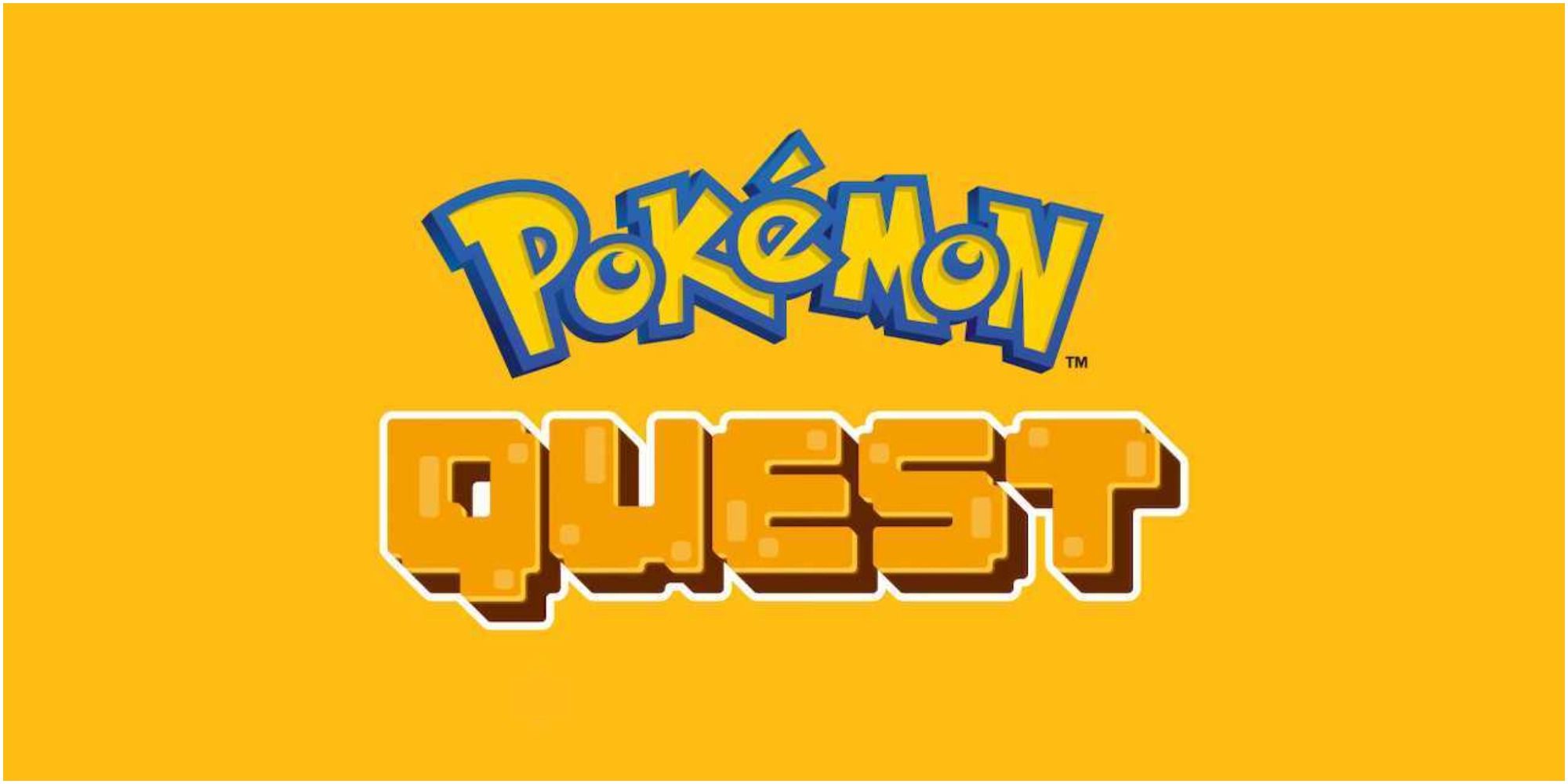 Pokemon Quest Title Screen