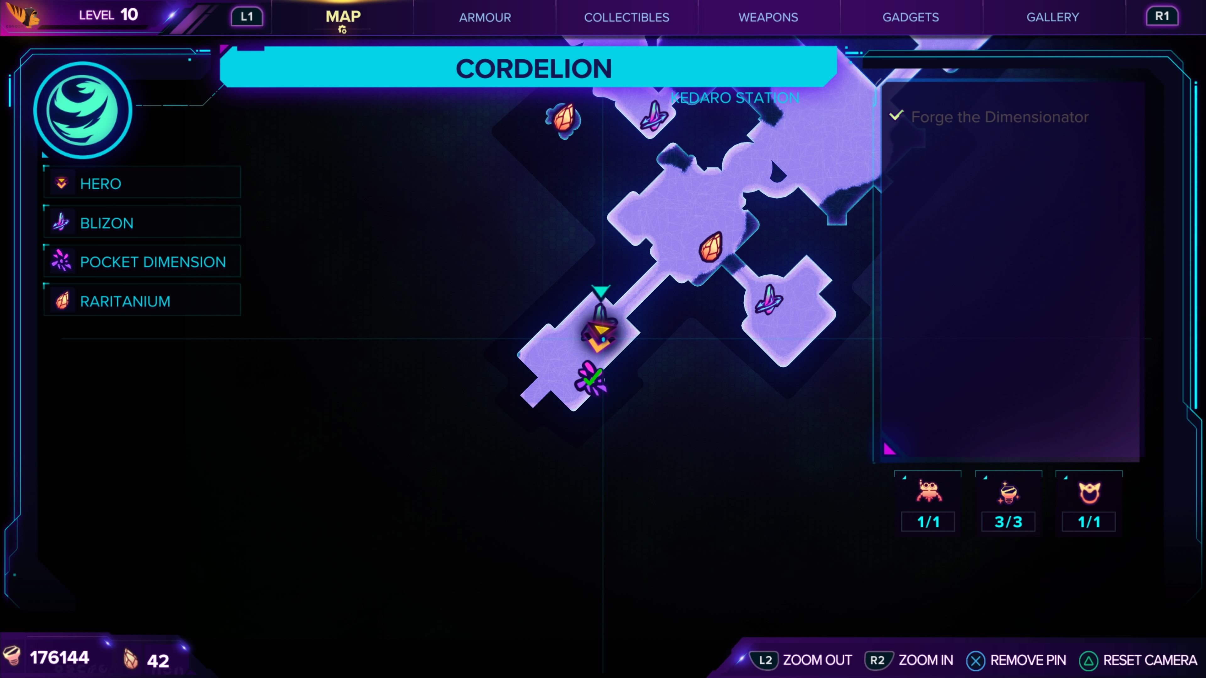 Ratchet _ Clank_ Rift Apart Cordolion Map