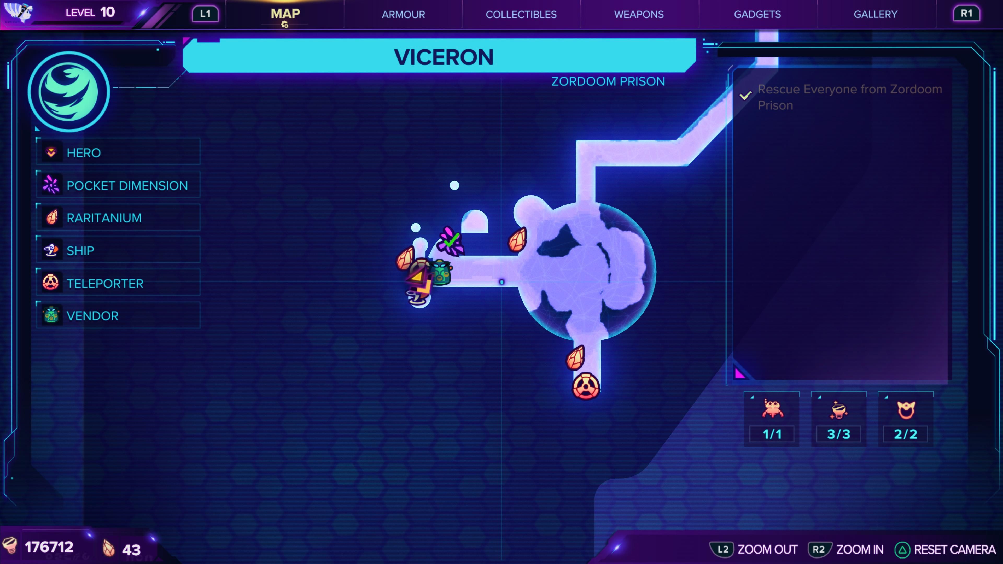 Ratchet _ Clank_ Rift Apart Viceron Map