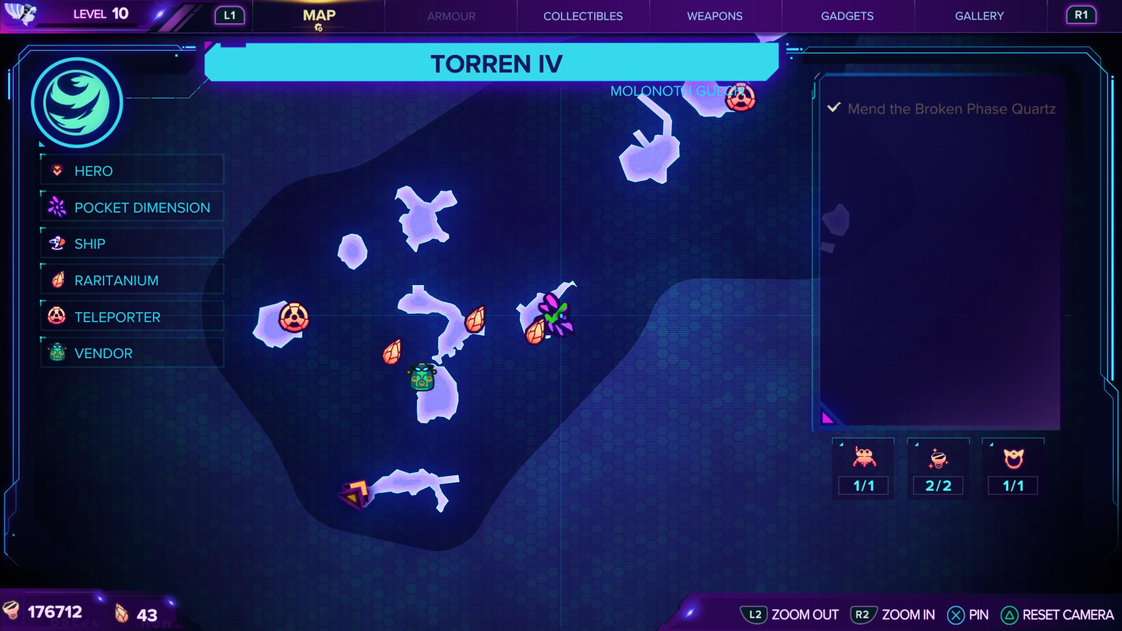Ratchet _ Clank_ Rift Apart Torren IV Map
