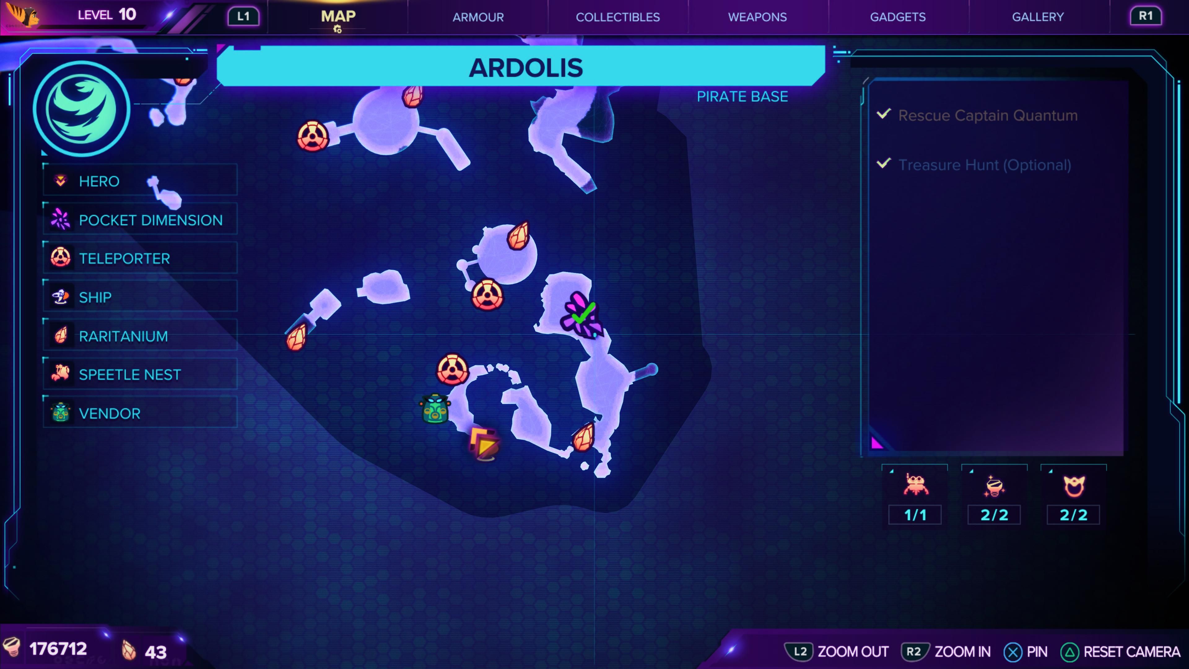 Ratchet _ Clank_ Rift Apart Ardolis Map