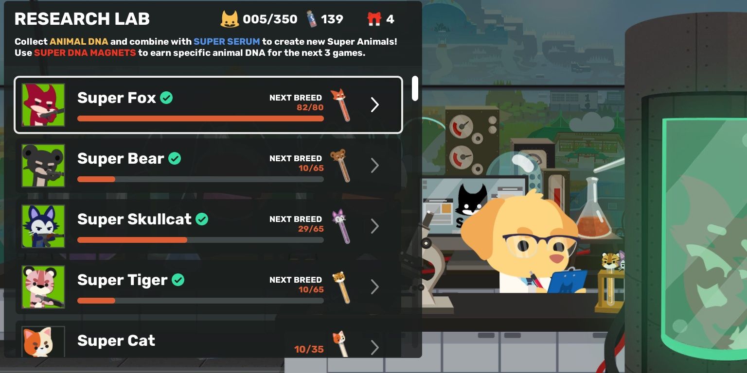 Super Animal Royale Research Lab