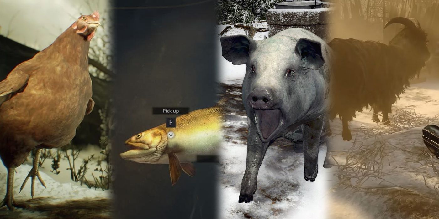 Resident Evil Village - All Four Animal Types In The Game