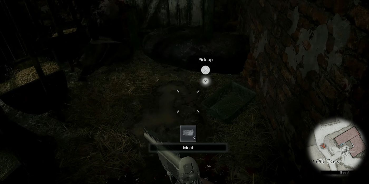 Resident Evil Village - First Pig Found Near Where Ethan Enters The Village