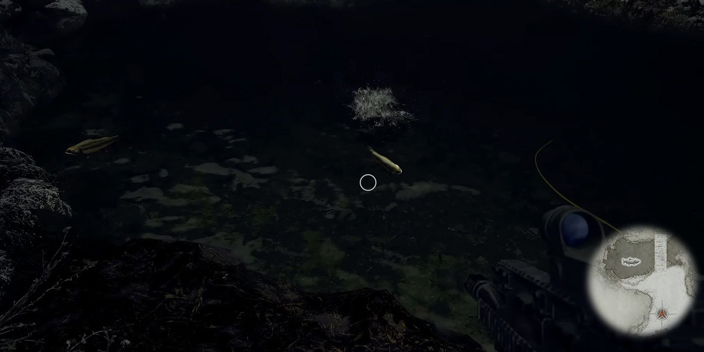 Resident Evil Village - Fish Found Outside Lady Dimitrescus Castle Next To Drawbridge