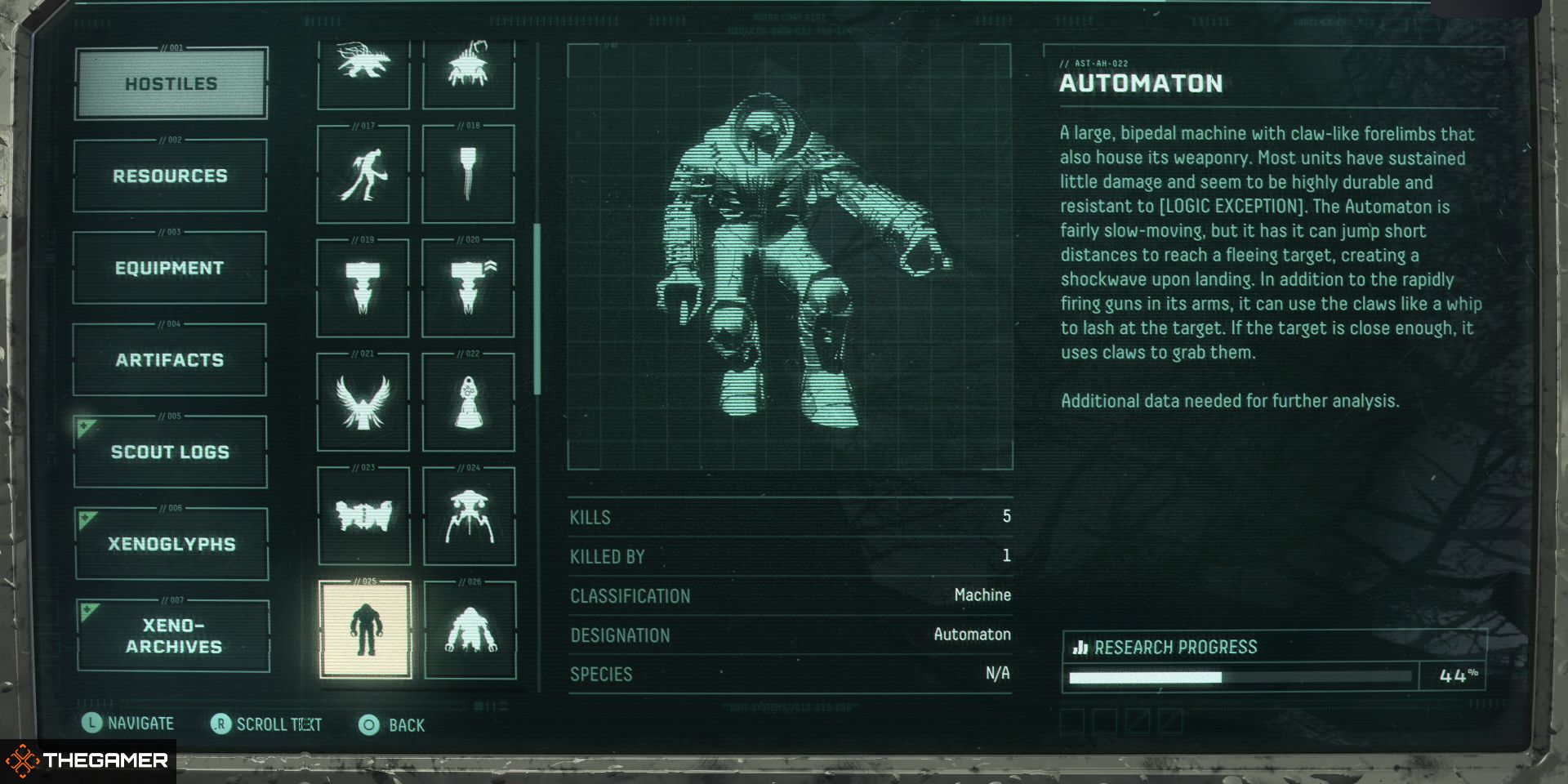 Returnal Automaton Enemy