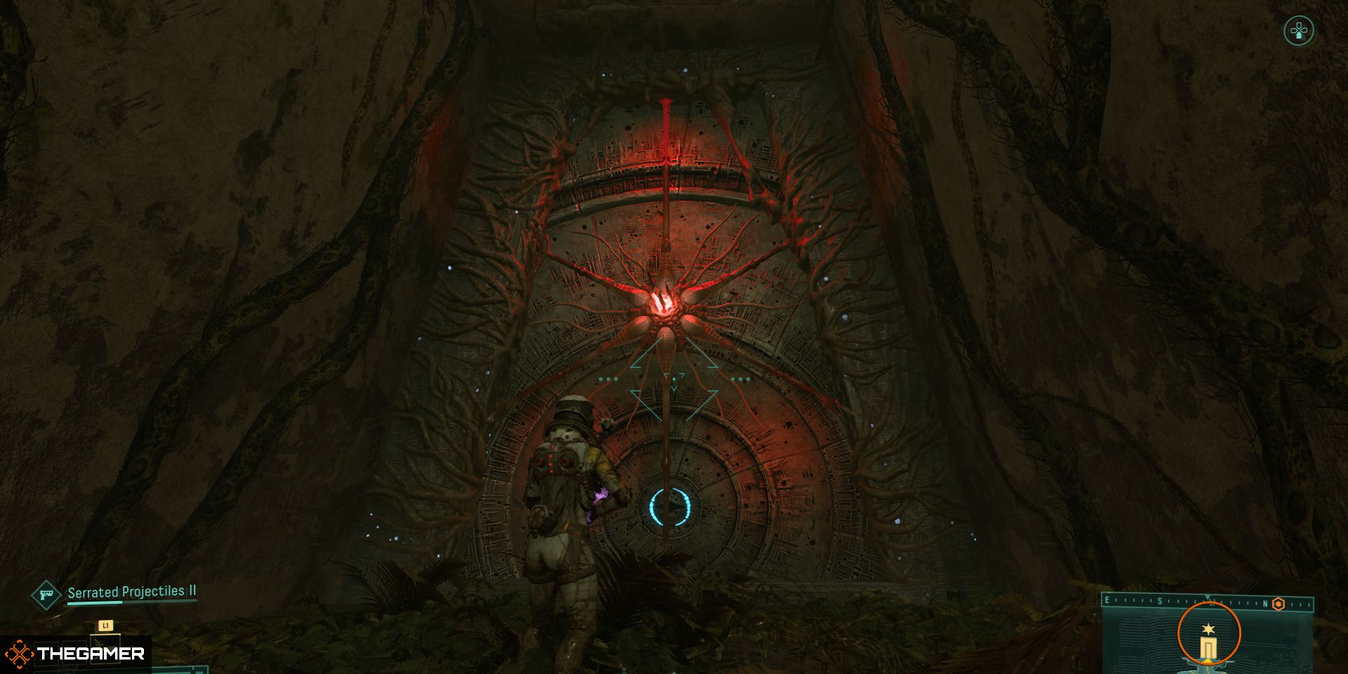 Returnal Door With Parasite Attached