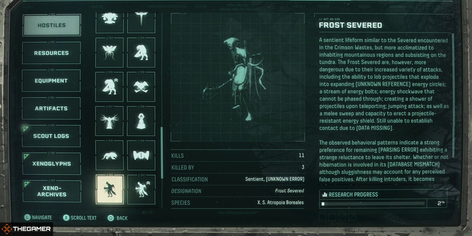 Returnal Frost Severed Enemy