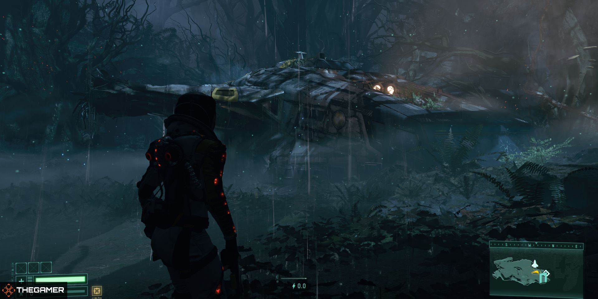 Returnal Crashed Helios Ship In The Overgrown Ruins