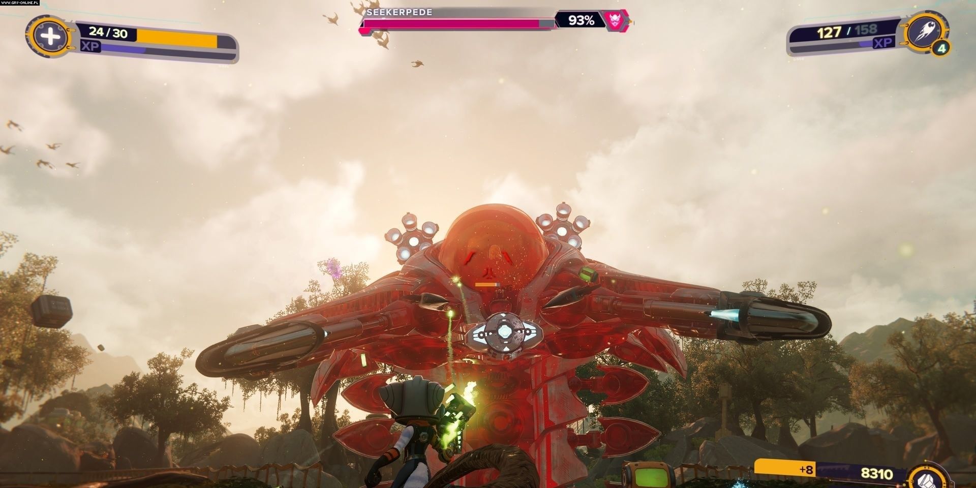 Seekerpede Boss Fight