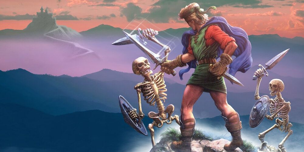 Max Fights Off Skeletons