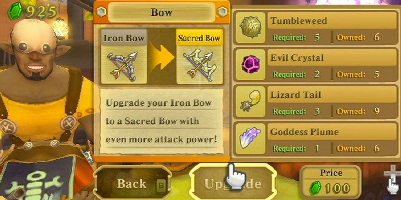 Skyward Sword Bow