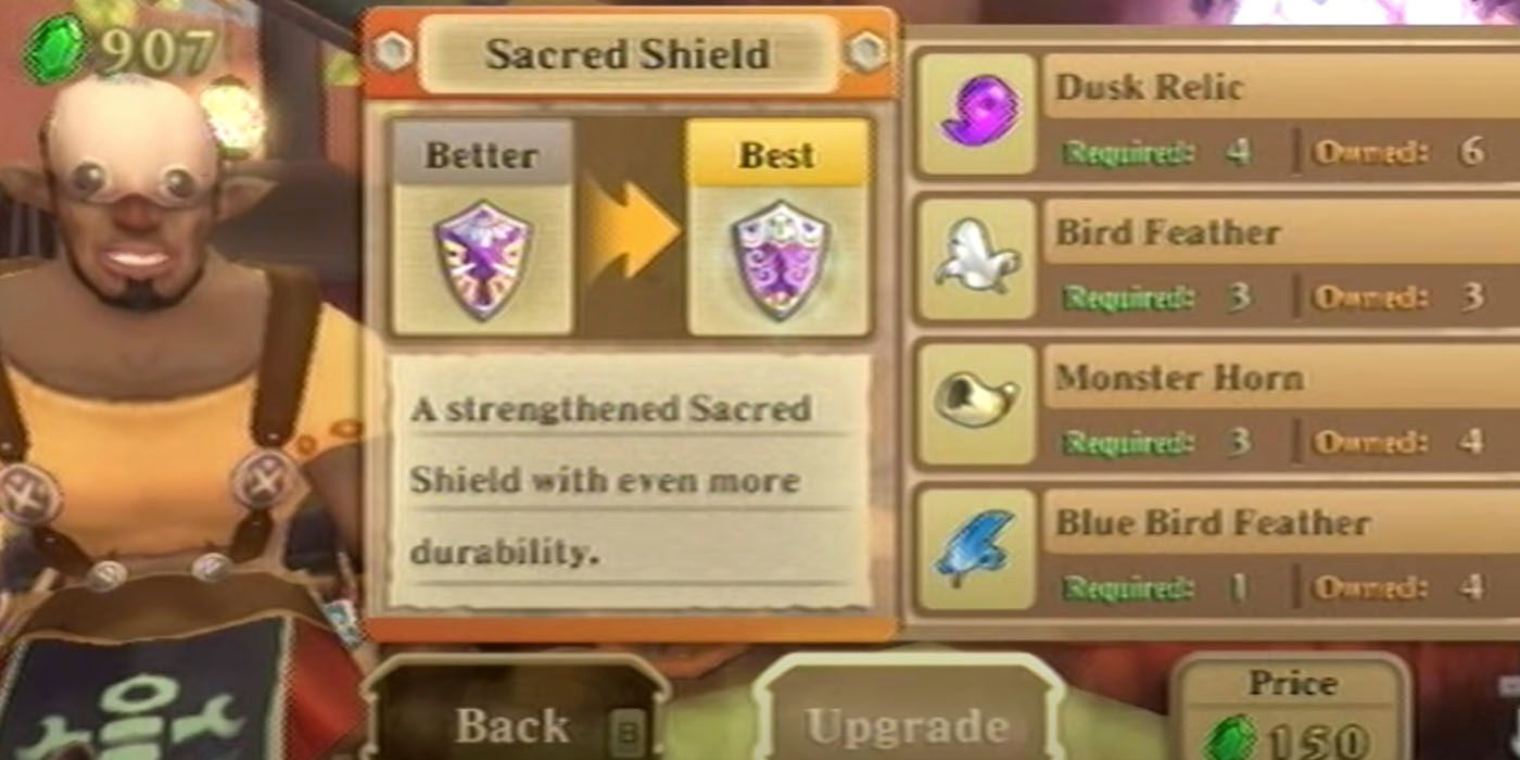 Skyward Sword Goddess Shield