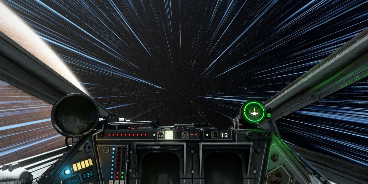 Star Wars Squadrons Warping Away From The Fight With An X Wing