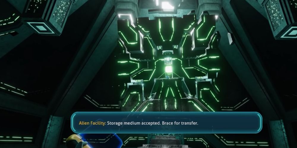 Subnautica: Below Zero Alien Lifeform in Sanctuary