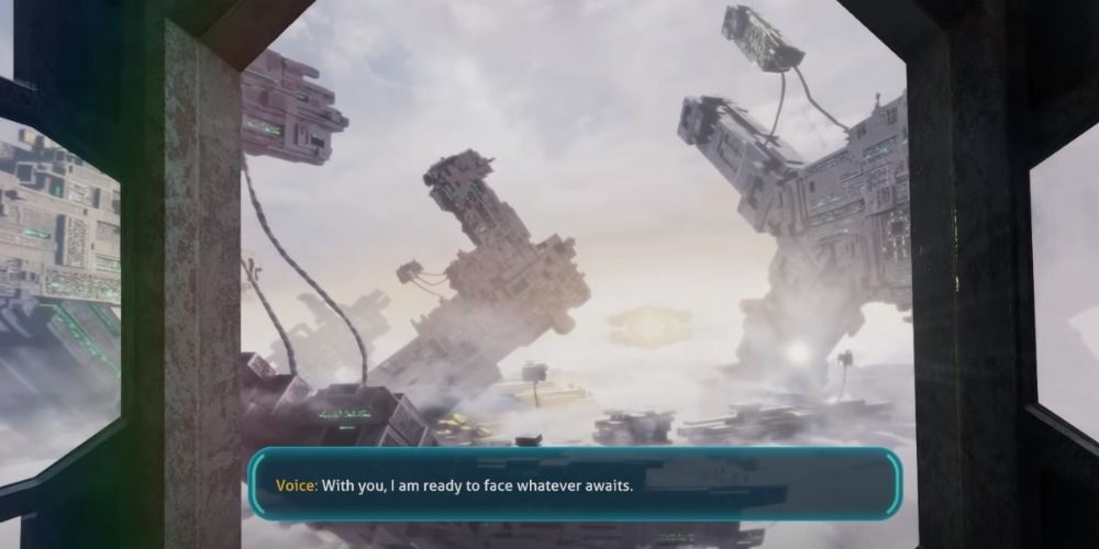 Subnautica: Below Zero Architects Planet before Credits