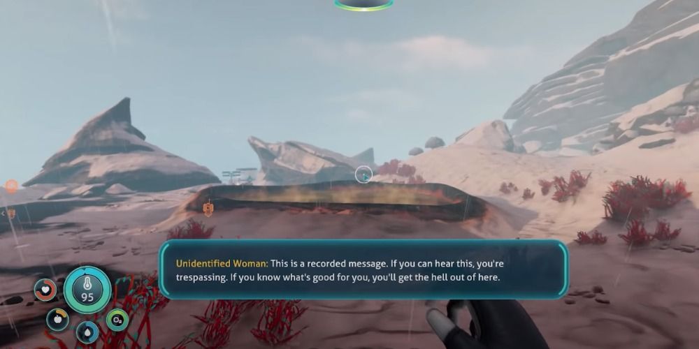 Subnautica: Below Zero Delta Island Geyser and Threat