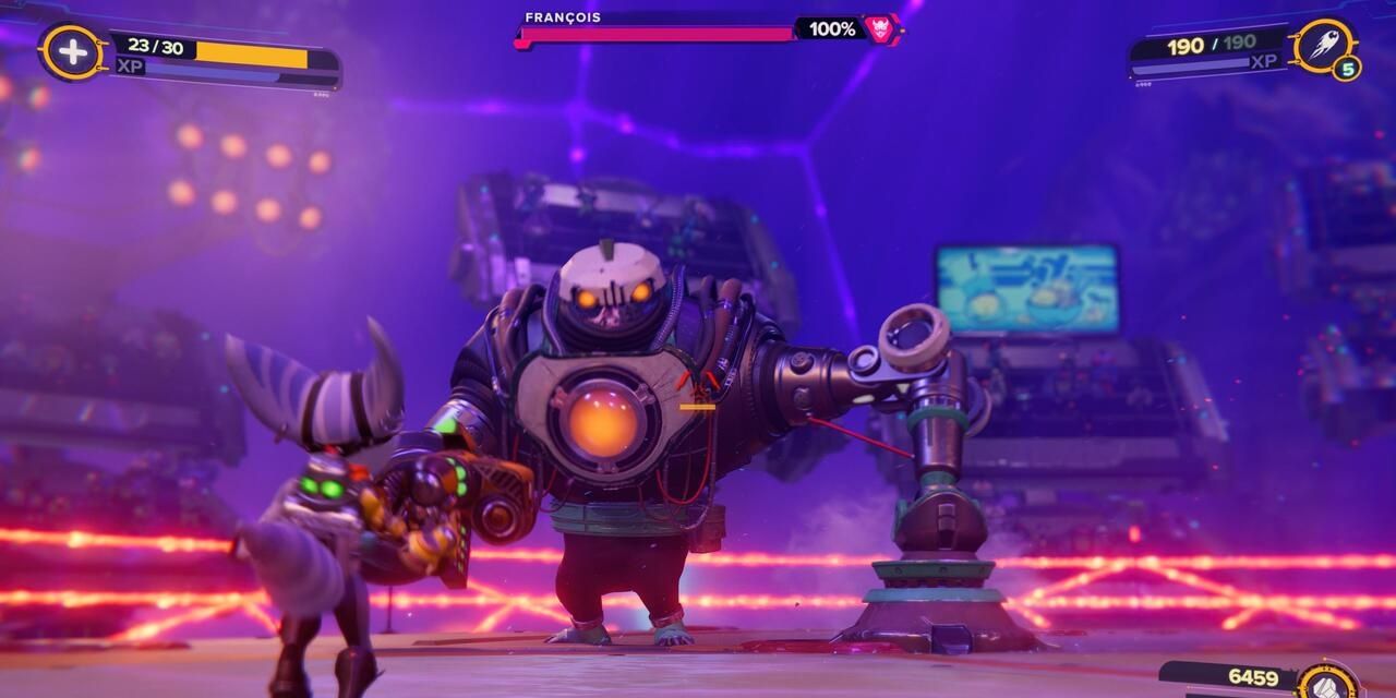 Rivet in the arena