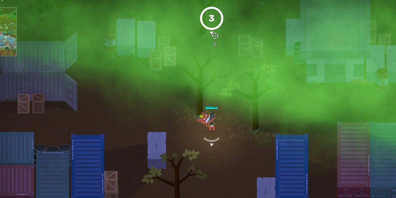 Super Animal Royale Gas Cloud Storm