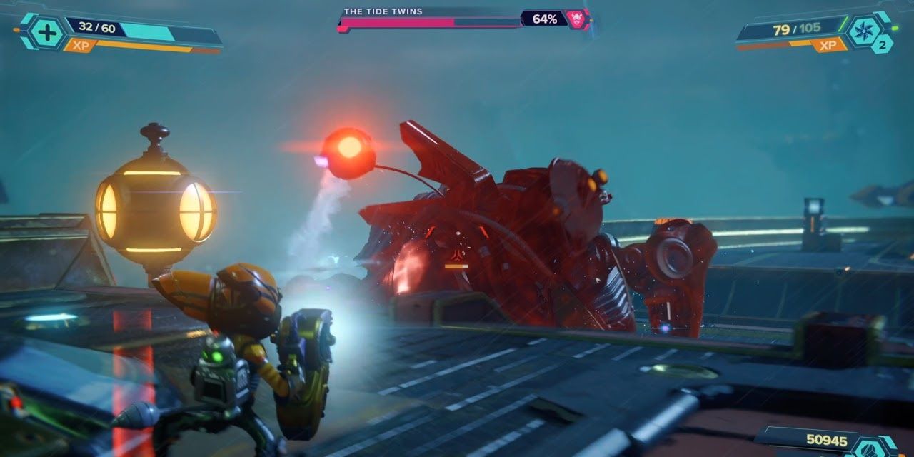 The Tide Twins boss fight