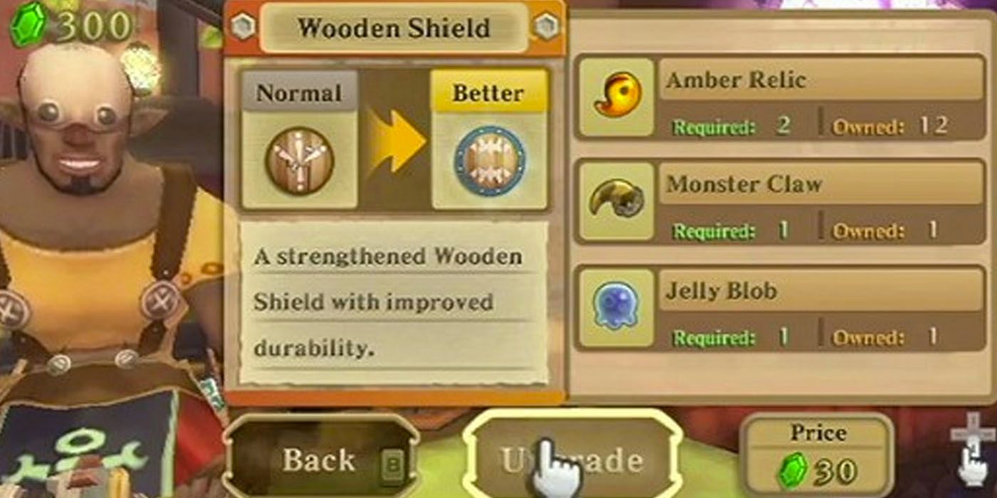 Wooden Shield Upgrade