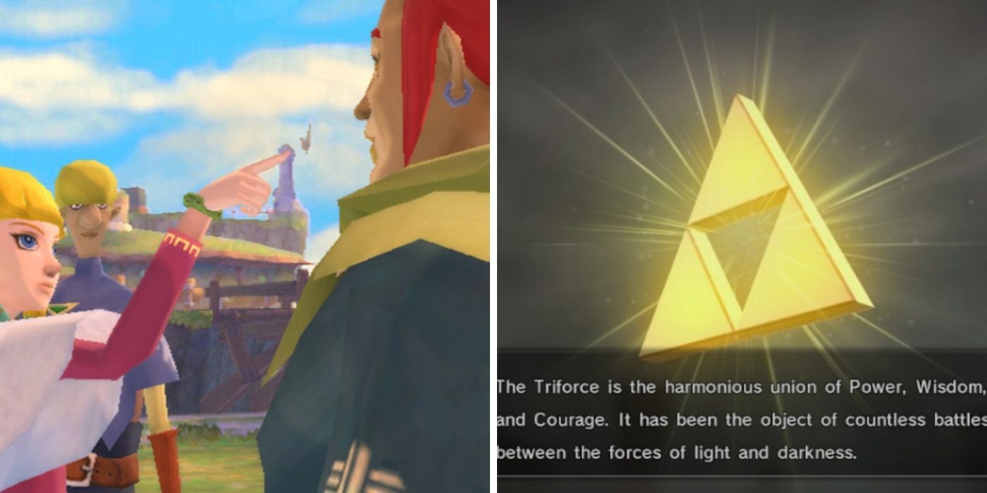 Zelda Skyward Sword Groose Being Criticized by Zelda and The Triforce