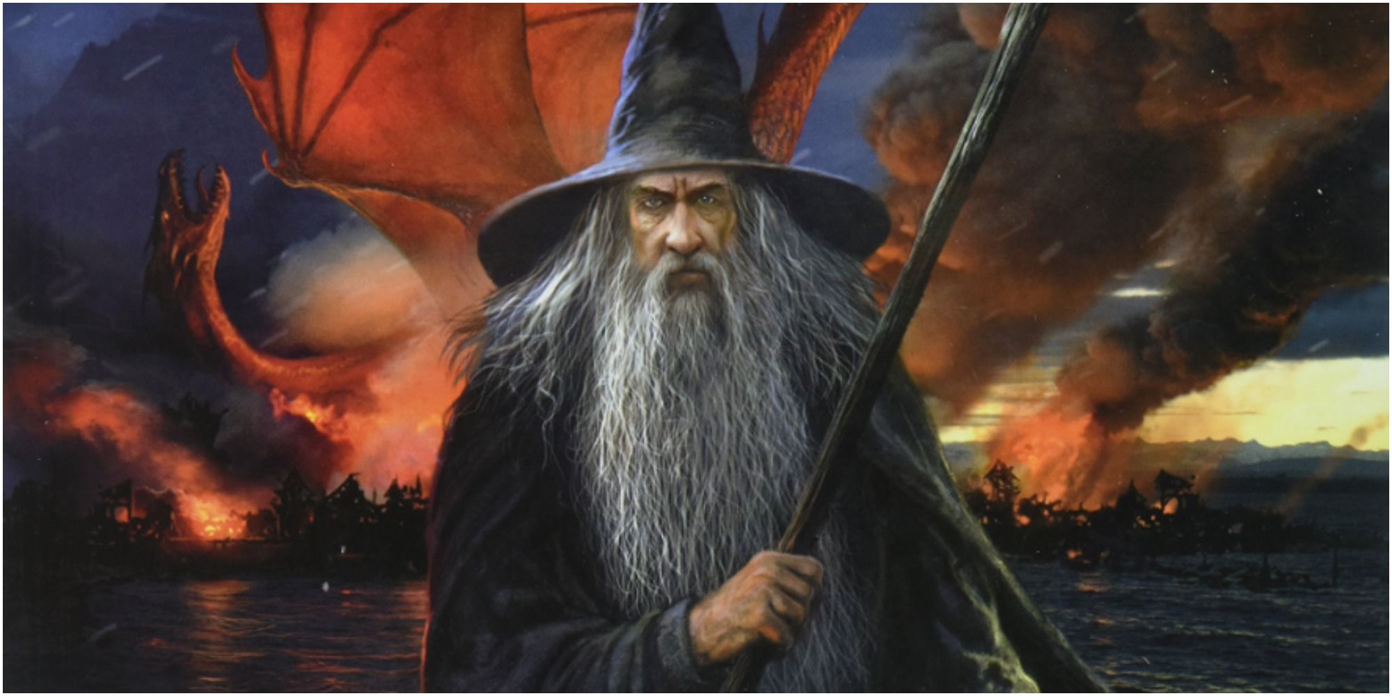 adventures in middle earth cover art wizard