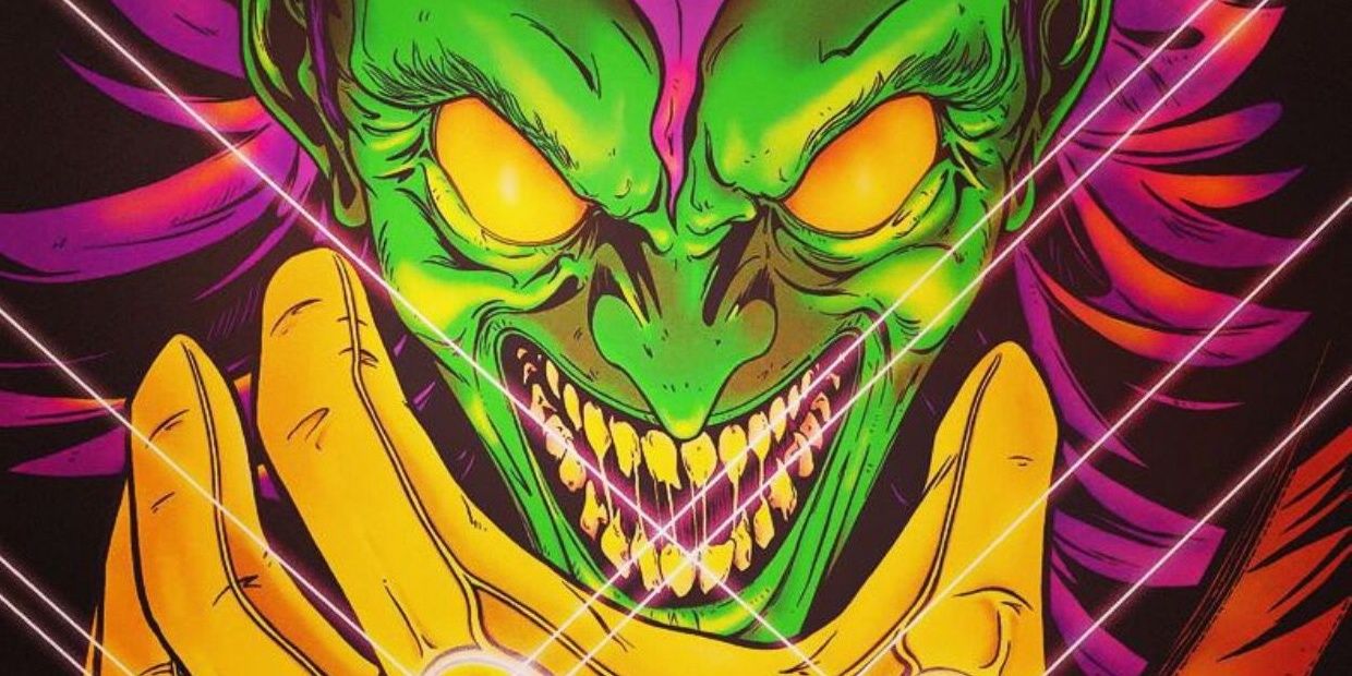Green Goblin wielding Infinity Gauntlet