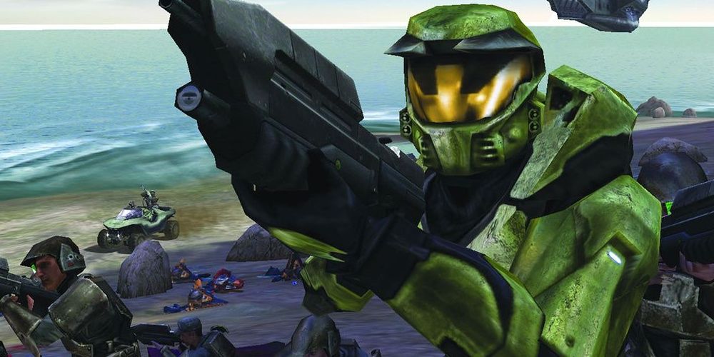 master chief weapon marine beach