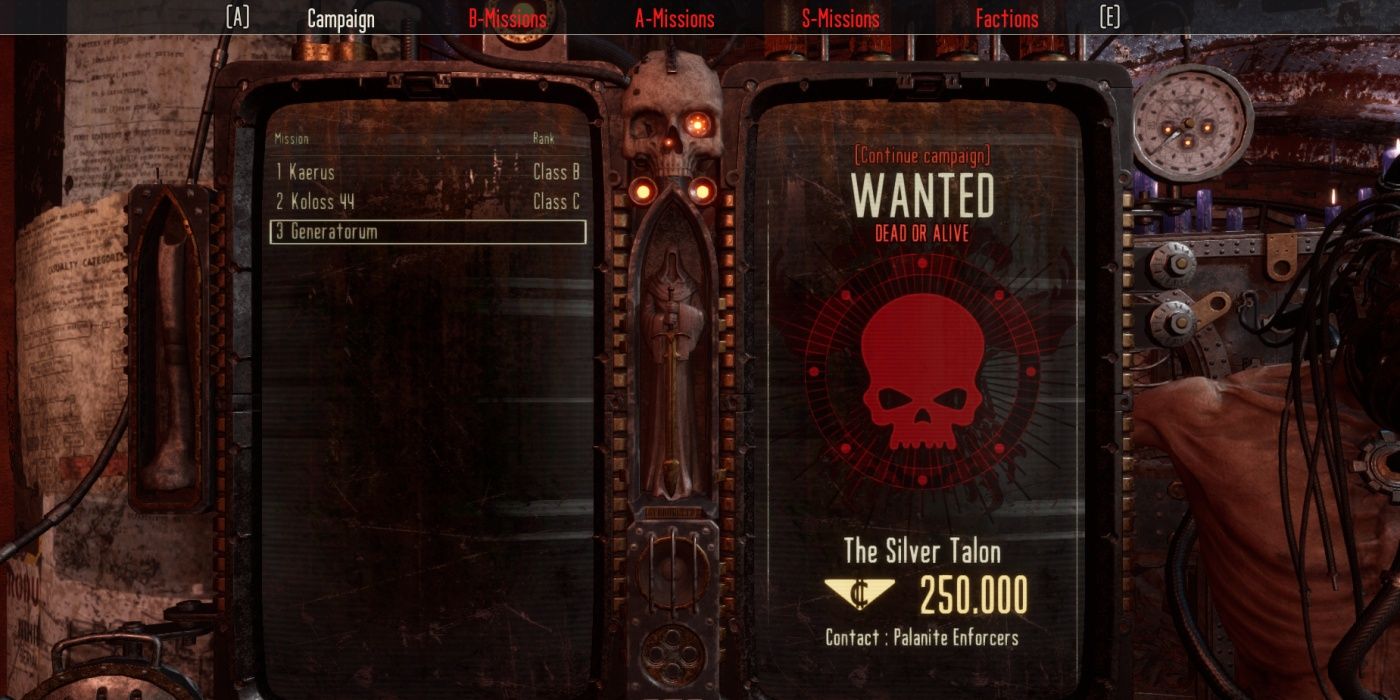 Necromunda: Hired Gun Campaign Bounty Target