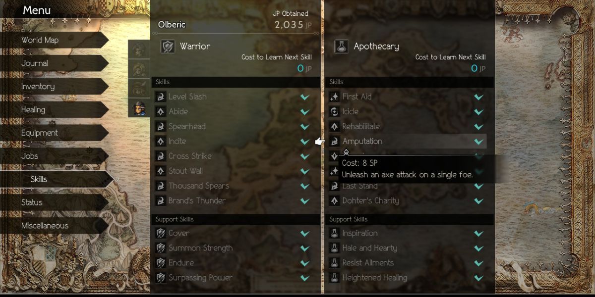 octpath amputation
