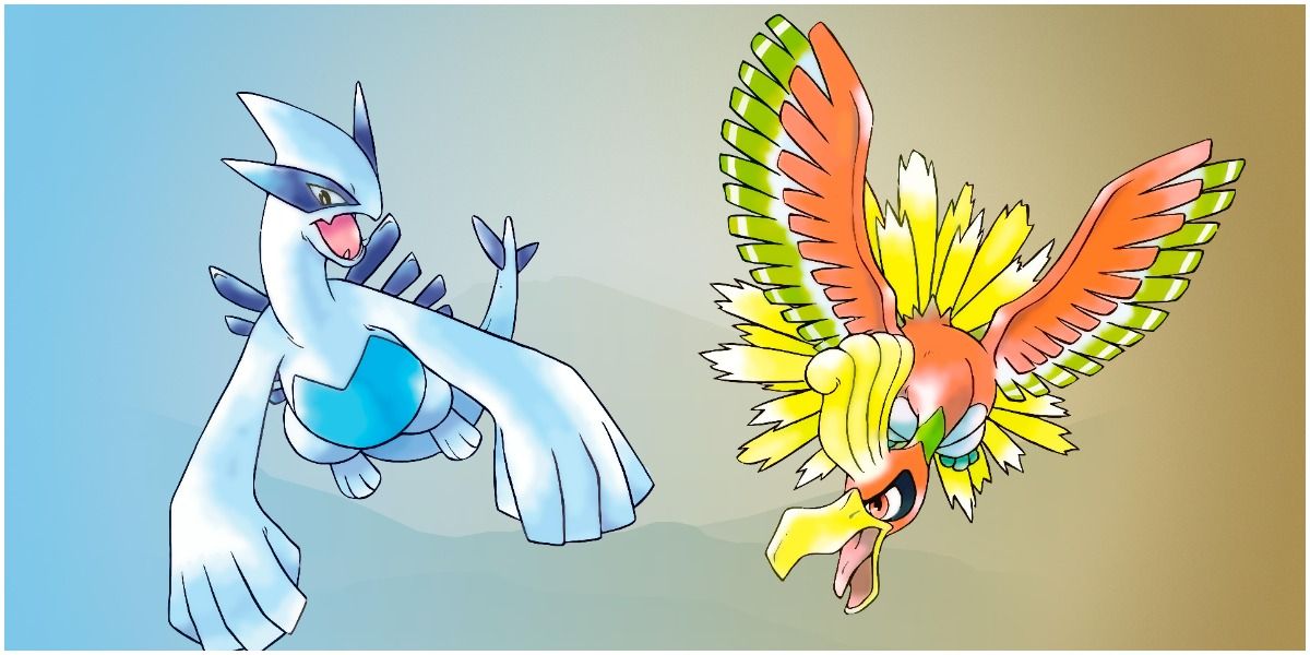 Lugia and Ho-Oh.