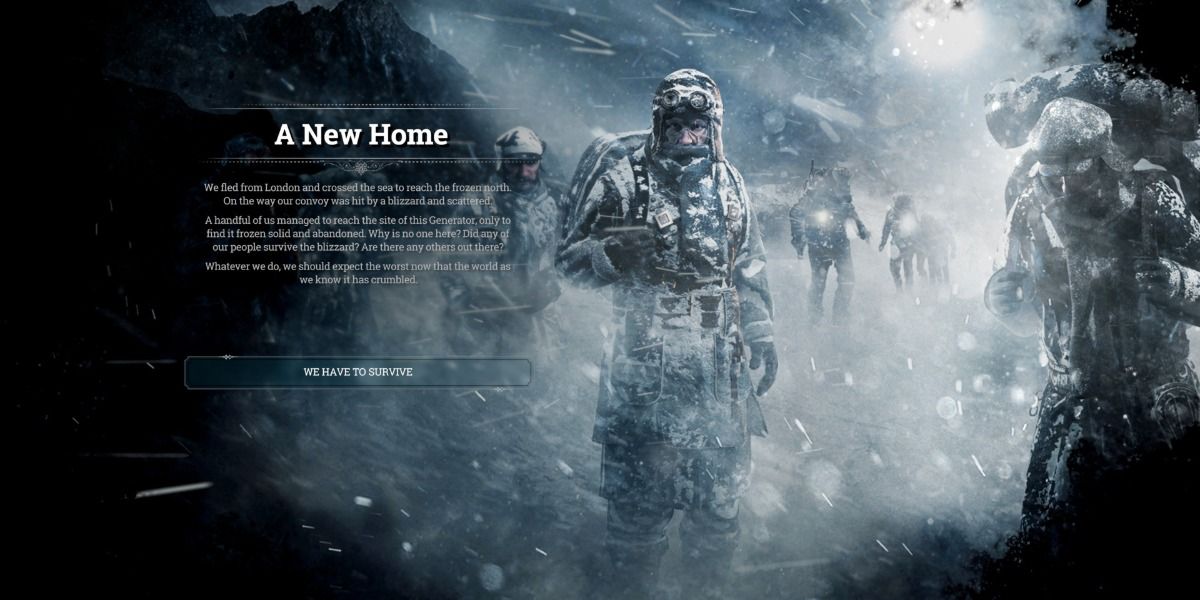 A New Home scenario frostpunk