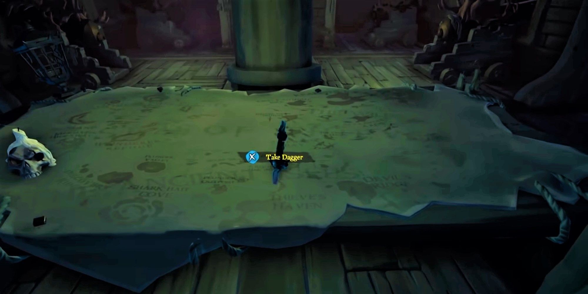 sea of thieves dagger dark brethren tall tale